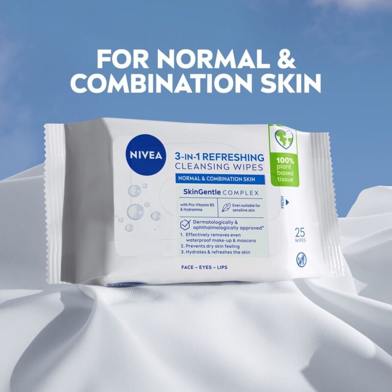 Nivea Facial Cleansing Wipes Daily Essential