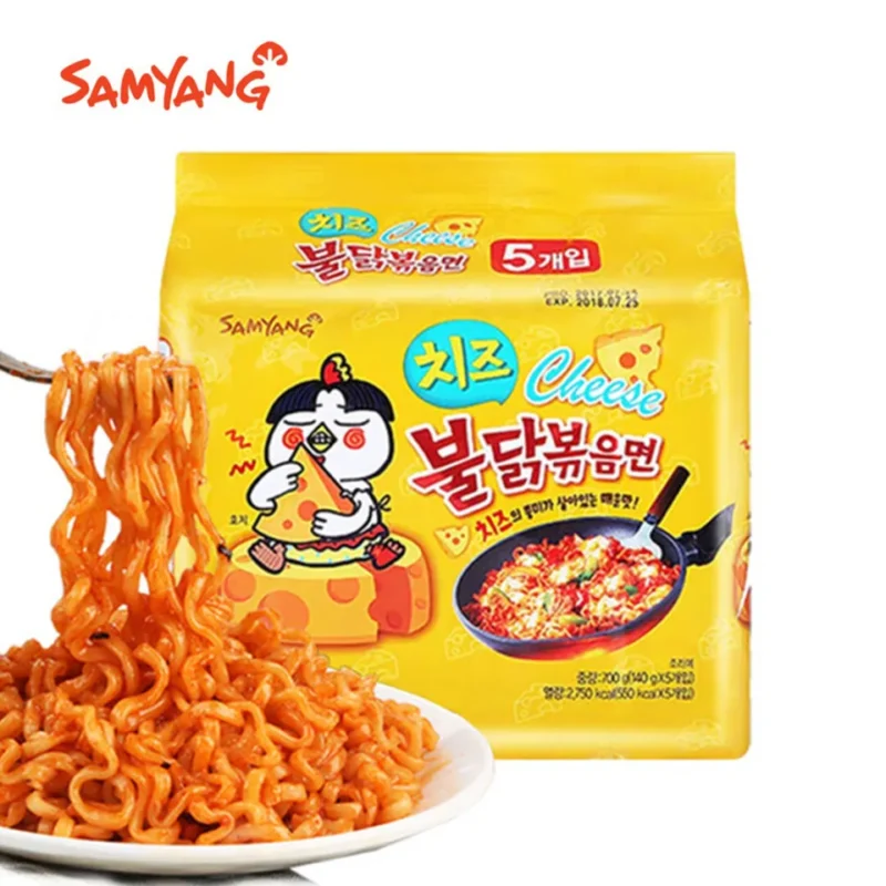 Samyang Cheese Hot Ramen Noodle